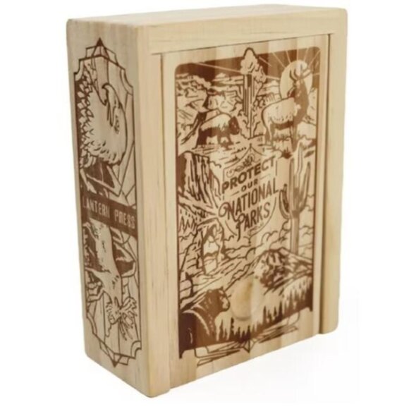 Playing Cards by Lantern Press "Protect Our National Parks" in Wooden Box - Picture 10 of 11